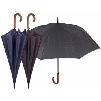 Perletti luxusný pánsky automatický dáždnik9338 hnedá