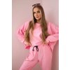 Kesi Dámsky set Emma - mikina + tepláky Farba: Ružová - svetlo, Veľkosť: UNI