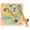 Leaf Toys drevený magneticky rybár Pond Dipping Tenders udicou a 8 zvierat