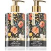 Vivian Gray Botanicals krém na ruky 250 ml + Vivian Gray Botanicals Luxury Cream Soap 250 ml krémové tekuté mydlo 250 ml kozmetická sada