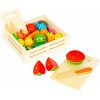 Eco Toys Drevené ovocie a zelenina 17ks