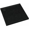 Schedpol Omega Black Stone štvorcová sprchová vanička 80x80 cm čierna 3.0458/C/ST