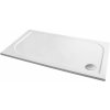 Aquatek HARD Obdĺžniková sprchová vanička liaty mr.120x80, nízka samonosná+sifón a krytka AQ HARD120X80