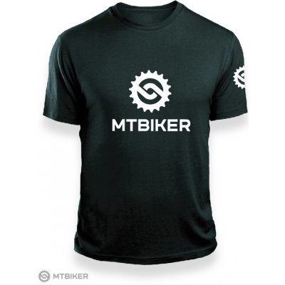 MTBiker Logo 2 tričko čierne
