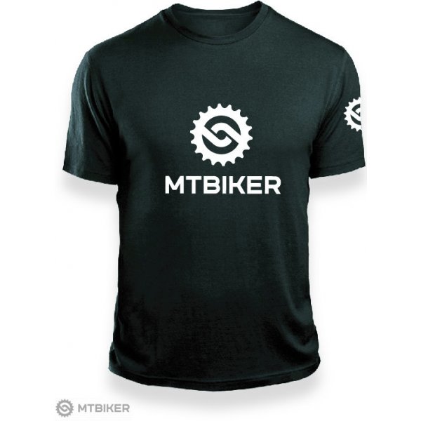 Pánske tričko MTBiker Logo 2 tričko čierne