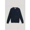SVETER GANT MICRO TEXTURE C-NECK EVENING BLUE