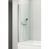POLYSAN ROTA 75cm vaňová zástena rovná, chróm, sklo číre, FA750