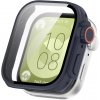 PROTEMIO 77204 PC FULL COVER Plastový kryt so sklom pre Huawei Watch Fit 3 tmavomodrý