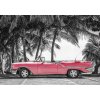 Donga Fototapeta vliesová: Kuba červené auto - 416x254 cm
