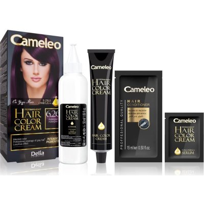 Delia Cosmetics Cameleo Omega farba na vlasy 6.26 Aubergine