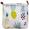Dream Creations Štvorcový kôš na hračky motív ananás 33 x 33 cm