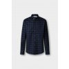 Hackett London košel'a Flan Tattersall navy