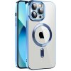 Magsafe plating kryt s ochranou fotoaparátu pre Apple iPhone 12 Pro Max Farva: Modrá