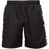 Pánske šortky Kappa, LOGO FAQUIL čierna,biela S