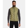 KILPI NAI-M Zelená pánska zateplená vesta - M