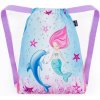 Vak na záda BAGMASTER LUMI 24 A školní sáček na přezůvky / tělocvik – mořská panna (230294)