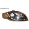 Predné svetlá (lampy) čierne + DRL denné svietenie Audi A4 -- rok výroby 2005-08