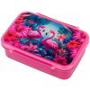 Baagl Box na desiatu s priehradkami Flamingo