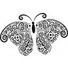Artemiss Motýľ plastová šablóna 16 E 29 cm x 29 cm