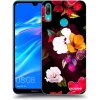 Picasee silikónový prehľadný obal pre Huawei Y7 2019 - Flowers and Berries