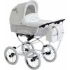 Baby Fashion Kombinovaný RETRO kočík SCARLETT Bez autosedačky BW-1