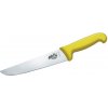 Victorinox 5.5208.18 Fibrox mäsiarsky nôž, 18 cm rovná široká čepeľ, žltý