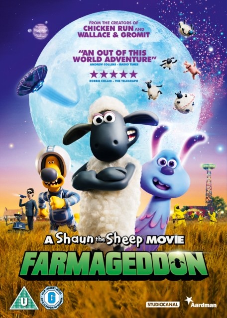 A Shaun The Sheep Movie: Farmageddon DVD