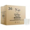 Toaletní papír, bílá, bambusový, 3-vrstvý, malé role, 36 rolí, CHEEKY PANDA LQTOILT36 (KHH902)