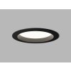 LED2 2235353 KAPA zápustné svietidlo LED D190mm 25W/2825lm 3000-3500-4000K IP54 čierna