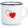Smaltovaný hrnček TORO 370ml srdce