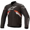 bunda T-GP PLUS R 3 ALPINESTARS čierna/červená fluo/biela Veľkosť: L, Veľkost: L