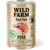 Wild Farm Pate Pork 400g bezlepkové krmivo pre psov