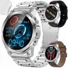 SMARTWATCH PÁNSKY AMOLED S FUNKCIOU ROZPRÁVANIA TLAKOMER PULS POĽŠTINA