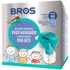 Bros Elektrický odparovač proti komárom + tekutá náplň pre deti 40 ml