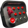 Button Box simulátor Euro Truck + zapaľovač ETS ATS tlačidlo Štart / Stop