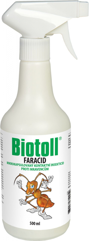 Insekticid Biotoll® Faracid+, na mravce, faraóny, 500 ml