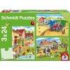 SCHMIDT Puzzle Na farme 3x24 dielikov