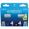 ENELOOP AAA/mikro 1,2 V 800 mAh batéria + AA/tužková batéria 1,2 V 2000 mAh (4-4 ks)