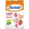 Hero Sunárek detský snack jahodové srdiečka 50 g