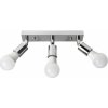 Toolight - Stropná lampa 3-ramenná 3xE27 60W APP700-3C, chrómová, OSW-05209
