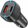 Nabíjačka do auta AlzaPower Car Charger P200 USB-A + USB-C Power Delivery 35W čierna (APW-CC2PD03PB)