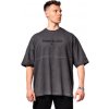 Nebbia Washed-off Oversized tričko NO SHORTCUTS 369 černé - M
