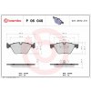 Sada brzdových platničiek kotúčovej brzdy BREMBO P 06 040