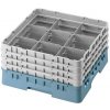 Cambro Kôš Camrack 9 pozícií, výška pohára 30 cm - Tyrkysová| TOM, R-9S1114-414