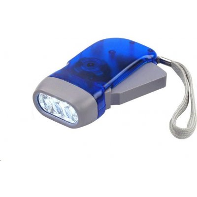 LED dynamo svítilna Velamp IN322B modrá