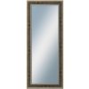 DANTIK - Zrkadlo v rámu, rozmer s rámom 50x120 cm z lišty TOOTH zlatá čierna (2780)