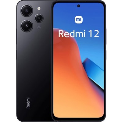 Xiaomi Redmi 12, 128 GB, Dual SIM, čierny 6941812731208