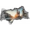 Fototapeta diera na stenu 3D Krakov, poľsko 95x73 cm
