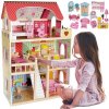 Kruzzel 11252 Domček pre bábiky LED s príslušenstvom XXL
