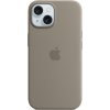 Apple iPhone 15 Silicone Case with MagSafe Clay MXPG3ZM/A